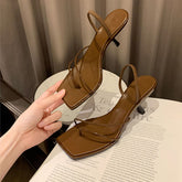 Tacones elegantes de diseño popular y temperamento alto